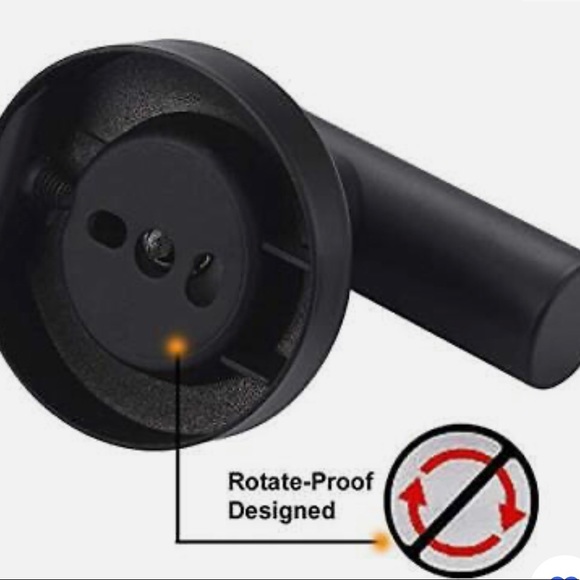 NWT Nolimas black anti-rust towel /anything hooks - Picture 6 of 11